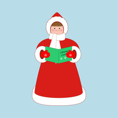 Christmas carols singer