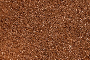 Brown earth and gravel macro texture background
