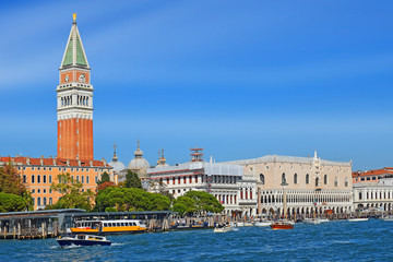 Fototapeta premium Grand Canal in the area of San Marco Square, Venice