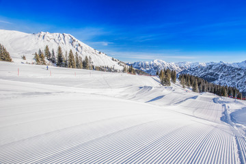 Fellhorn Ski resort, Bavarian Alps, Oberstdorf, Germany