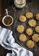 Oatmeal-Cocolate cookies