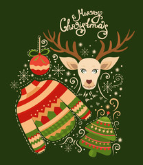 Merry Christmas collection of elements.