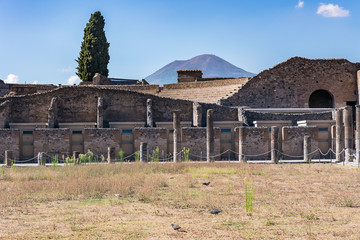 Ruins of Pompeii, the ancient Roman city