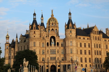 Fototapeta na wymiar Schwerin Castle, Germany 