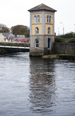 Fototapeta na wymiar The city of Galway in the West of Ireland