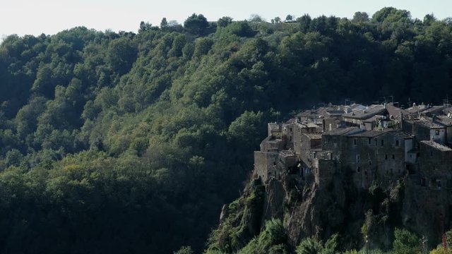 Calcata ancient village time lapse, Italy