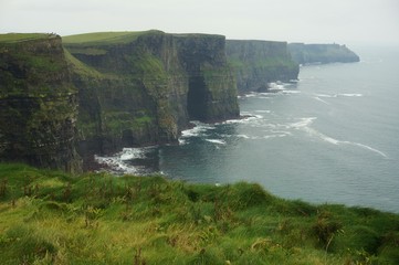 The Cliffs of Moher (Aillte an Moher) in County Clare, Ireland