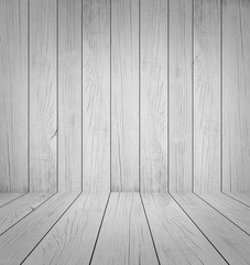 Grey wood room texture background  - display your products