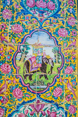 Der Iran - Shiraz  Bagh-e Naranjestan 