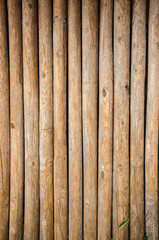 Bamboo Wood Pole Fence Wall Lifestyle Background Vertical