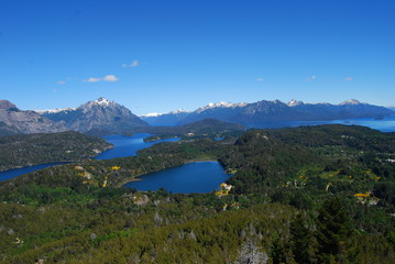 Bariloche, Argentina  Nahuel Huapi National Park foothills of Patagonian Andes