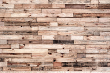 brown wood plank texture background - 126047568