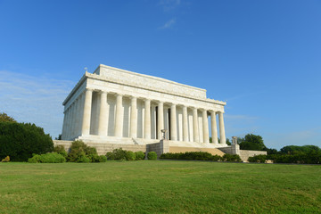 Lincoln Memorial in Washington Lincoln Memorial in Washington DC, USA.