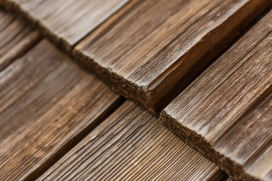 Old wooden roof  texture