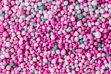 Fototapeta premium Close up Colorful of fertilizer