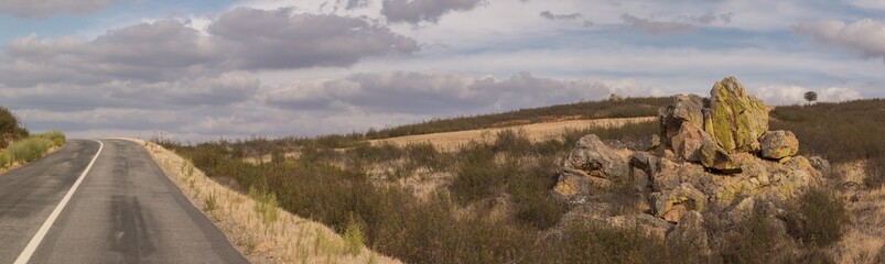 Countryside road in Alentejo