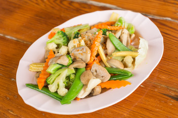 mixed vegetable stire-fried