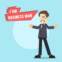 iam business man illustration
