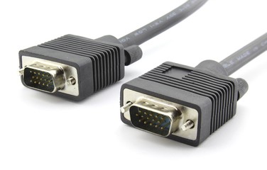 VGA monitor cable connectors