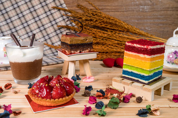 A group of cake
