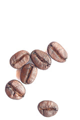 roasted coffee beans, can be used as a background
