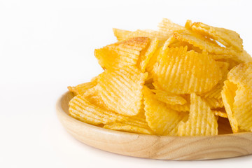 Crispy potato chips