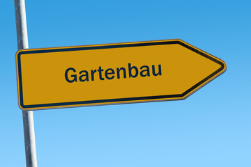 Schild 65 - Gartenbau