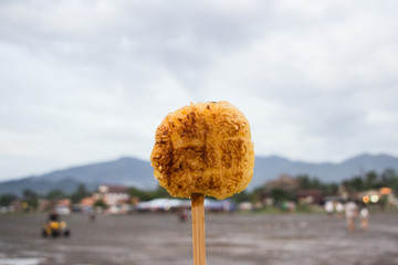 Kgawhie snack Vangvieng, Laos