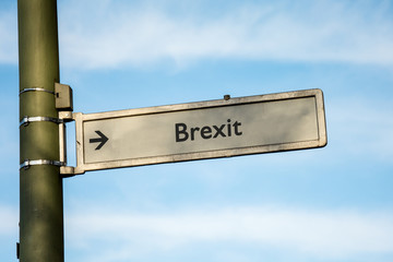 Fototapeta premium Schild 67 - Brexit