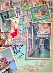 Fototapete Phantasie Urlaub und Tourismus in Italien, Venedig Stadt