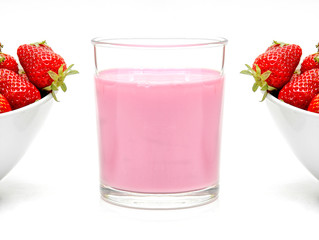 Batido de fresa