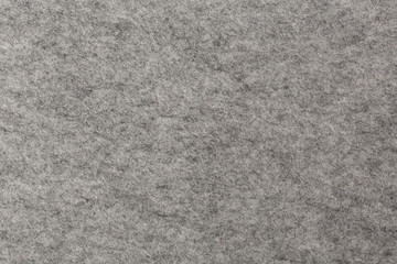 Fototapeta premium Natural gray felt abstract background.