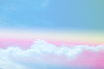 abstract soft sky cloud with gradient pastel vintage color for backdrop background use - 126064946