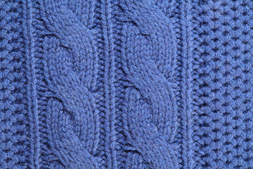 Unusual abstract knitted background texture