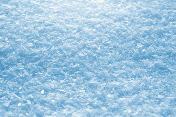 Detail of snowdrift. Snow texture