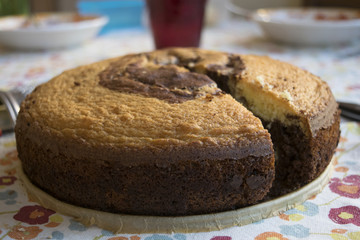 chocolate sponge cake
