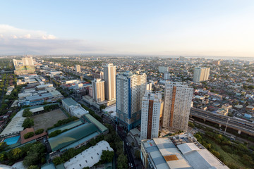Makati Skyline, Manila - Philippines.