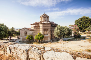 Old church, Plaka district, Athens, Greece