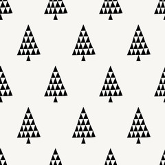 Obraz premium Seamless Christmas Pattern