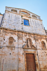 Obraz premium Church of St. Chiara. Acquaviva delle fonti. Puglia. Italy. 