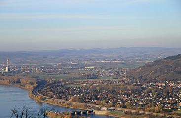the view of austrian capital Vienna