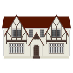 German house vector