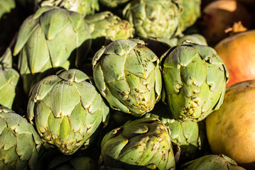 Fototapeta premium Frische Artischocken