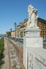 Fototapeta na wymiar Historical city Pisa, Tuscany, Italy