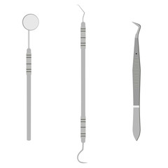 Dental tool vector