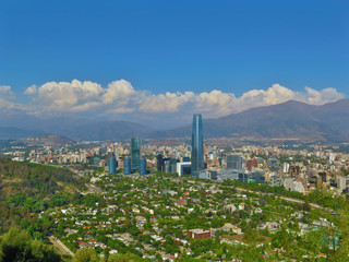 Fototapeta premium Santiago de Chile, Chile, Cityscape