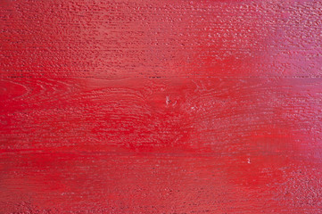 Vintage Red Wood Wall