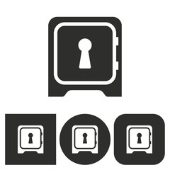 Safe - vector icon.