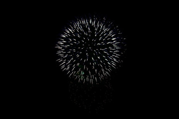 Colorful celebration fireworks.