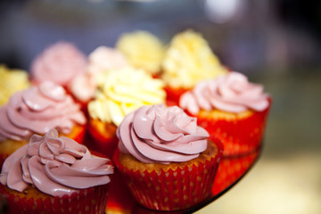 Wedding cakes. Celebration, food, pastries